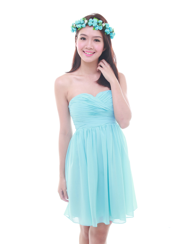 Cleo Dress in Dreamy Blue